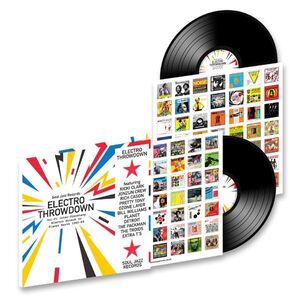 ELECTRO THROWDOWN, SCI-FI INTER-PLANETARY ELECTRO ATTACK ON PLANET EARTH 1982-89 -2LP