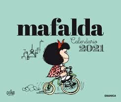 2021 MAFALDA CALENDARIO ESCRITORIO-VERDE (SIN CAJA)
