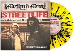 STREET EDUCATION. 20TH ANNIVERSARY (VINILO AMARILLO Y NEGRO)