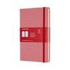 MOLESKINE LIBRETA BLEND - L - RAYAS ROJO