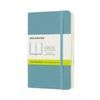 LIBRETA CLASICA TAPA BLANDA AZUL ARRECIFE P LISA