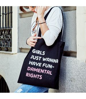 BOLSA GIRLS JUST WANNA HAVE FUNDAMENTAL RIGHTS