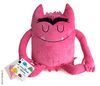 PELUCHE ROSA MONSTRUO DE COLORES