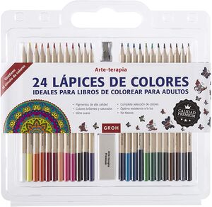 SET DE 24 LÁPICES PARA COLOREAR