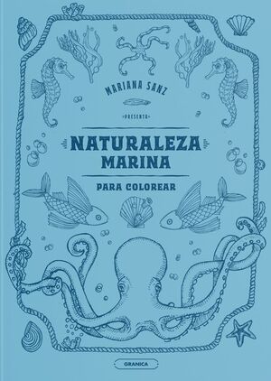 NATURALEZA MARINA PARA COLOREAR