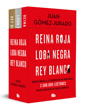 TRILOGÍA REINA ROJA (PACK CON: REINA ROJA  LOBA NEGRA  REY BLANCO) (ANTONIA SC