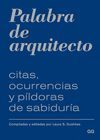 PALABRA DE ARQUITECTO