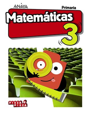 MATEMÁTICAS 3.PIEZA A PIEZA