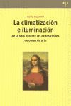 LA CLIMATIZACIÓN E ILUMINACIÓN DE LA SALA DURANTE LA EXPOSICIÓN DE OBRAS DE ARTE
