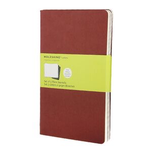 LIBRETAS CAHIER ROJO ARÁNDANO L LISAS (SET DE 3)