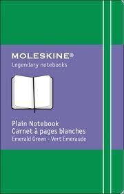 PLAIN CLASSIC EMERALD GREEN NOTEBOOK XS CUADERNO LISO VERDE