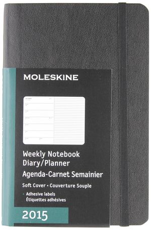 2015 WEEKLY DIARY SOFT 12 MONTHS P AGENDA SEMANAL BLANDA