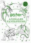 HARRY POTTER ANIMALES FANTASTICOS MINI LIBRO PARA COLOREA