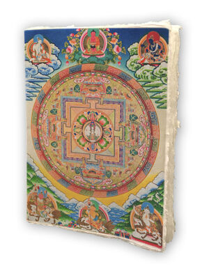 CUADERNO MANDALA. NEPAL