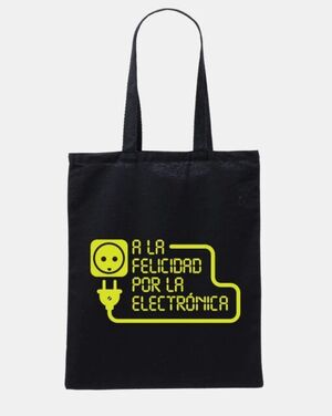 BOLSA «A LA FELICIDAD POR LA ELECTRÓNICA»