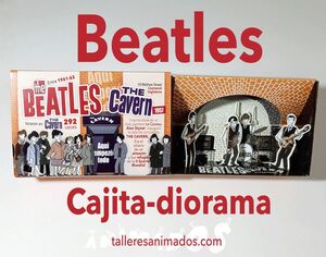 CAJITA DIORAMA THE BEATLES