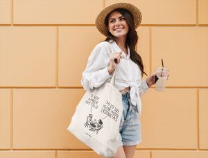 TOTE BAG MARÍA GÓMEZ. CROQUETAS