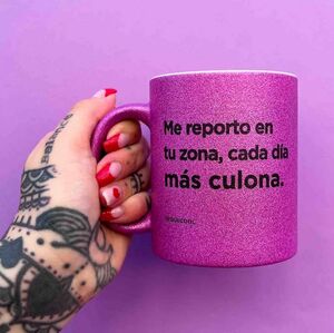 TAZA ME REPORTO EN TU ZONA (ROSA PERLA)