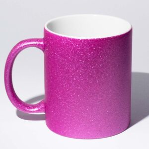 TAZA LA AUTOESTIMA HASTA EL CIELO (ROSA PURPURINA)