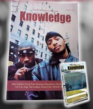 KNOWLEDGE #3 HIP HOP CULTURE MAGAZINE