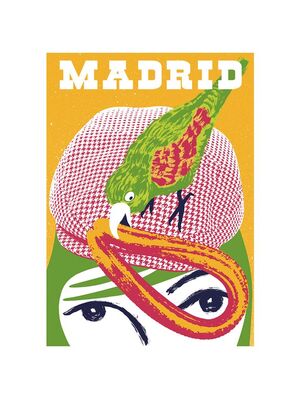 PRINT CHULAPO CHURRO MADRID IVÁN SOLBES (A4)